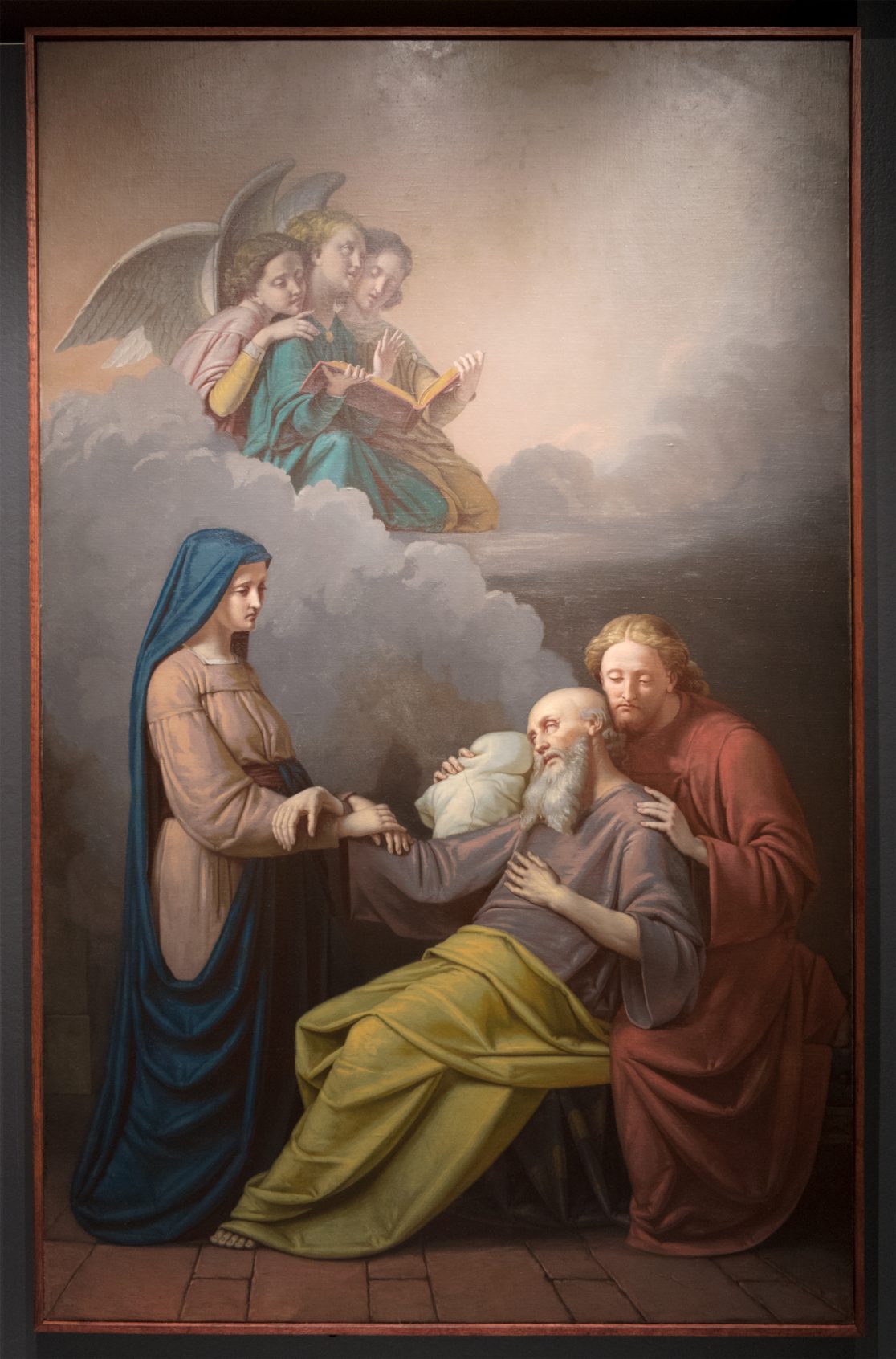 Mort de saint Joseph, Napoléon Bourassa